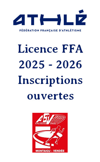 2025-09-01 - Inscriptions licence 2025 -2026